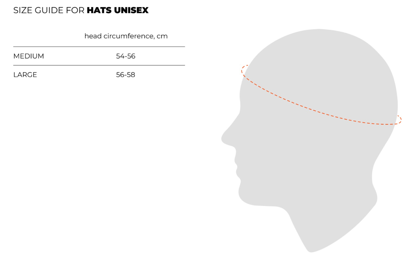 Promova Fur Hat — Size guide